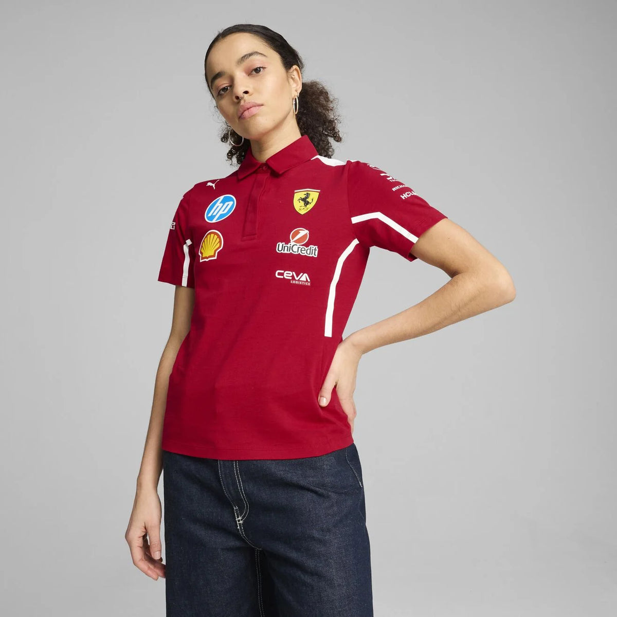 Scuderia Ferrari F1 Women's PUMA 2025 Team Polo