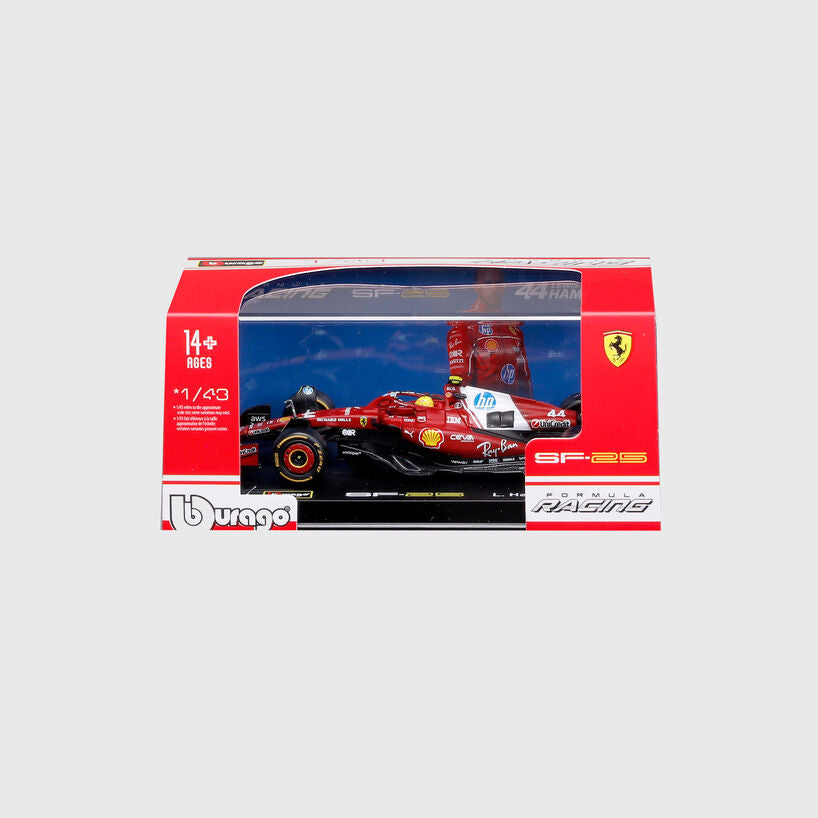 Scuderia Ferrari F1 Lewis Hamilton SF-25 1:43 Scale Model